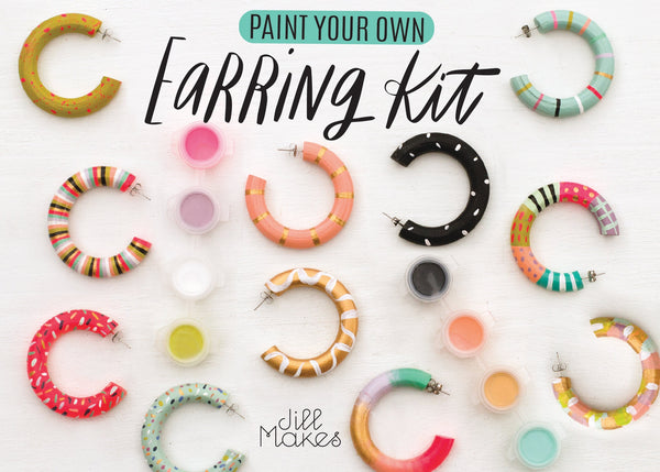 DIY Keychain Painting Kit, Craft kit, DIY kit, jewelry kit, bacheloret –  jillmakes