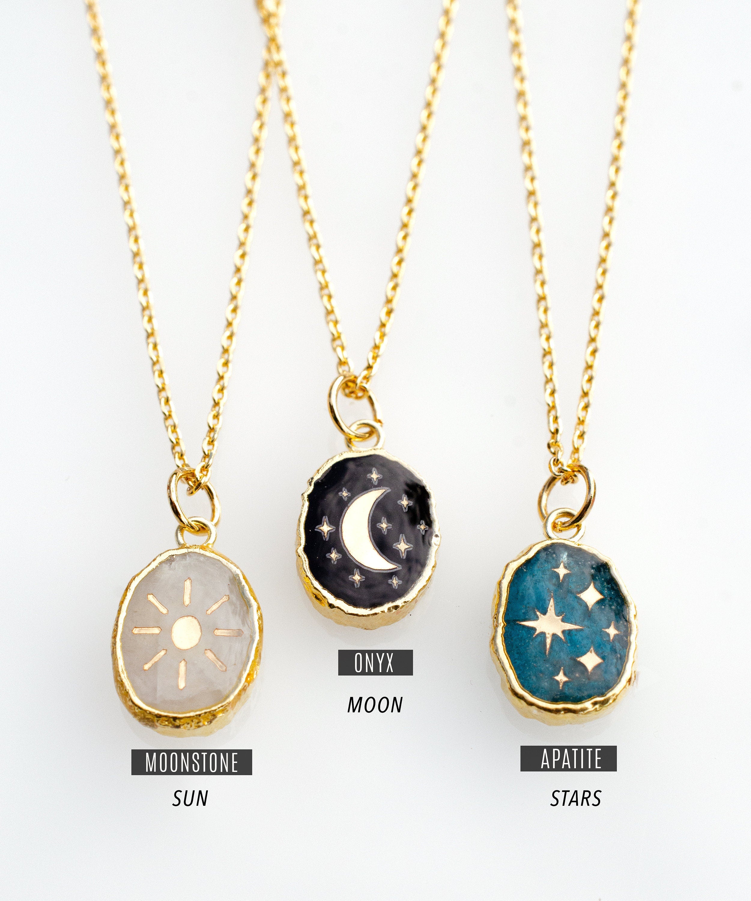 Sun Moon & Stars Necklace | Bryan Anthonys