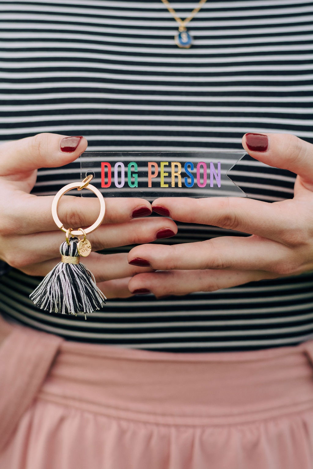 Personalised Initial Keyrings with Colourful Tassels  Keychain design,  Personalised keyrings, Acrylic keychains